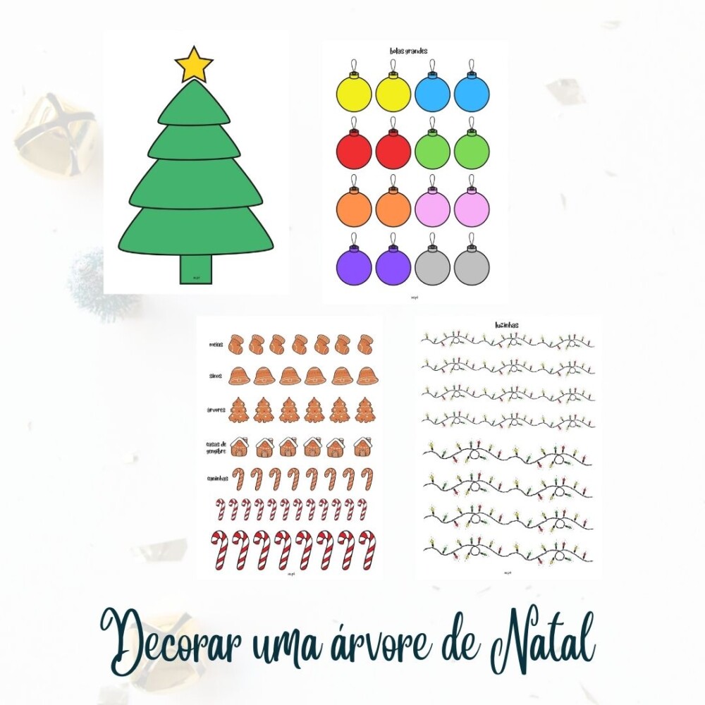 Decora a tua árvore de Natal