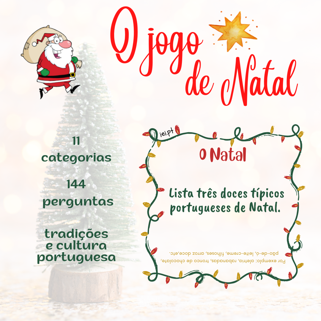 Feliz Natal: jogo educativo